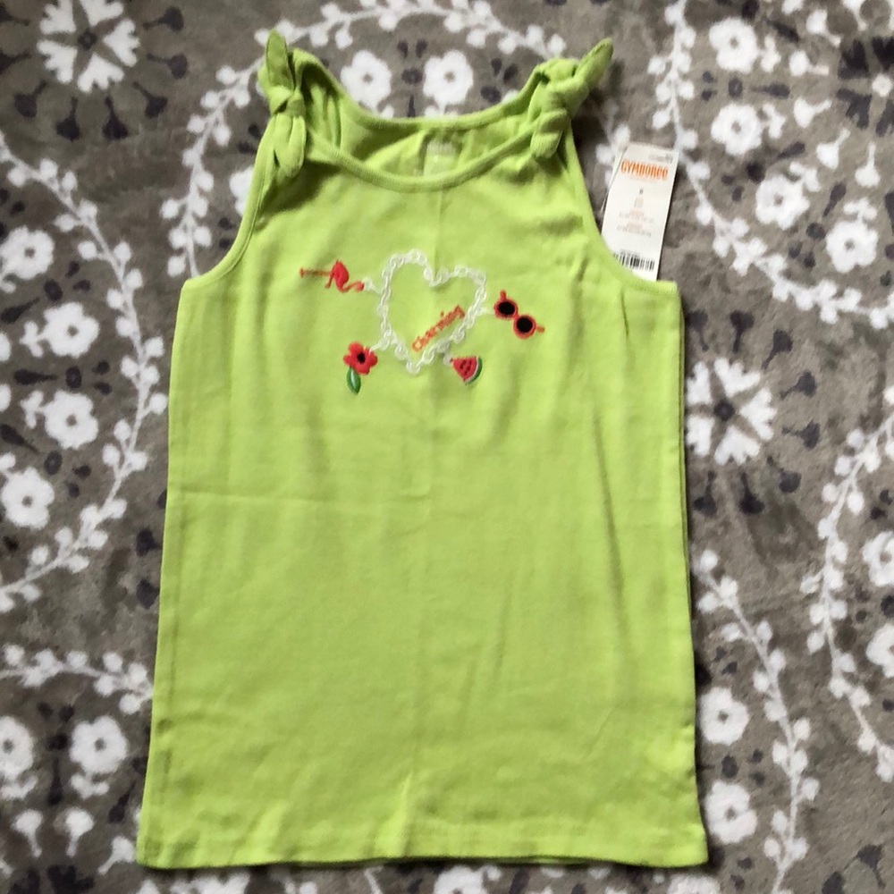 Gymboree NWT Girls cotton tank, size 8